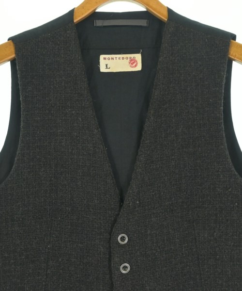 MONTEDORO（モンテドーロ）カジュアルシャツ 黒 サイズ:L メンズ/2200645636017