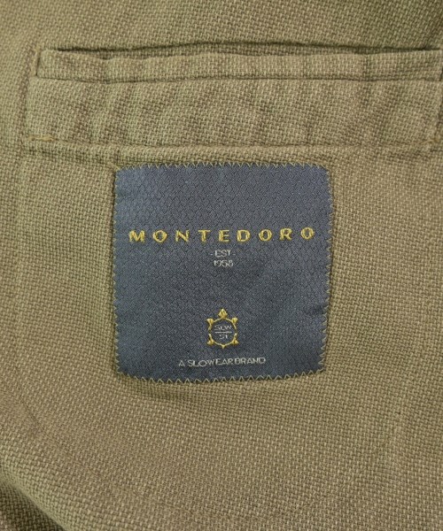 MONTEDORO（モンテドーロ）テーラードジャケット ベージュ サイズ:50(XL位) メンズ/2200708794036