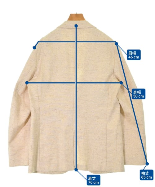 MONTEDORO（モンテドーロ）カジュアルジャケット ベージュ サイズ:50(XL位) メンズ/2200664396022