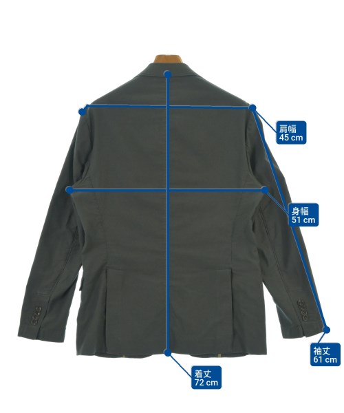 MARCEL LASSANCE（マルセルラサンス）カジュアルジャケット グレー サイズ:48(L位) メンズ/2200632107025