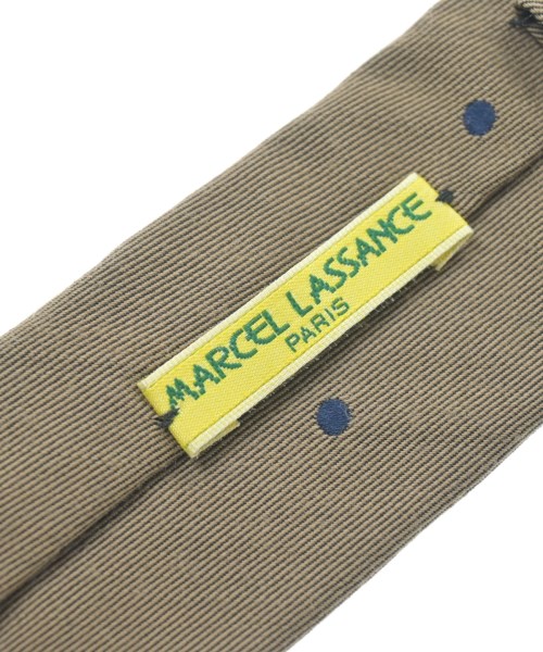 MARCEL LASSANCE（マルセルラサンス）ネクタイ ベージュ サイズ:- メンズ/2200646738062