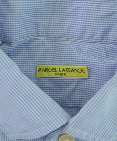 MARCEL LASSANCE（マルセルラサンス）カジュアルシャツ 青 サイズ:40(L位) メンズ/2200707612034