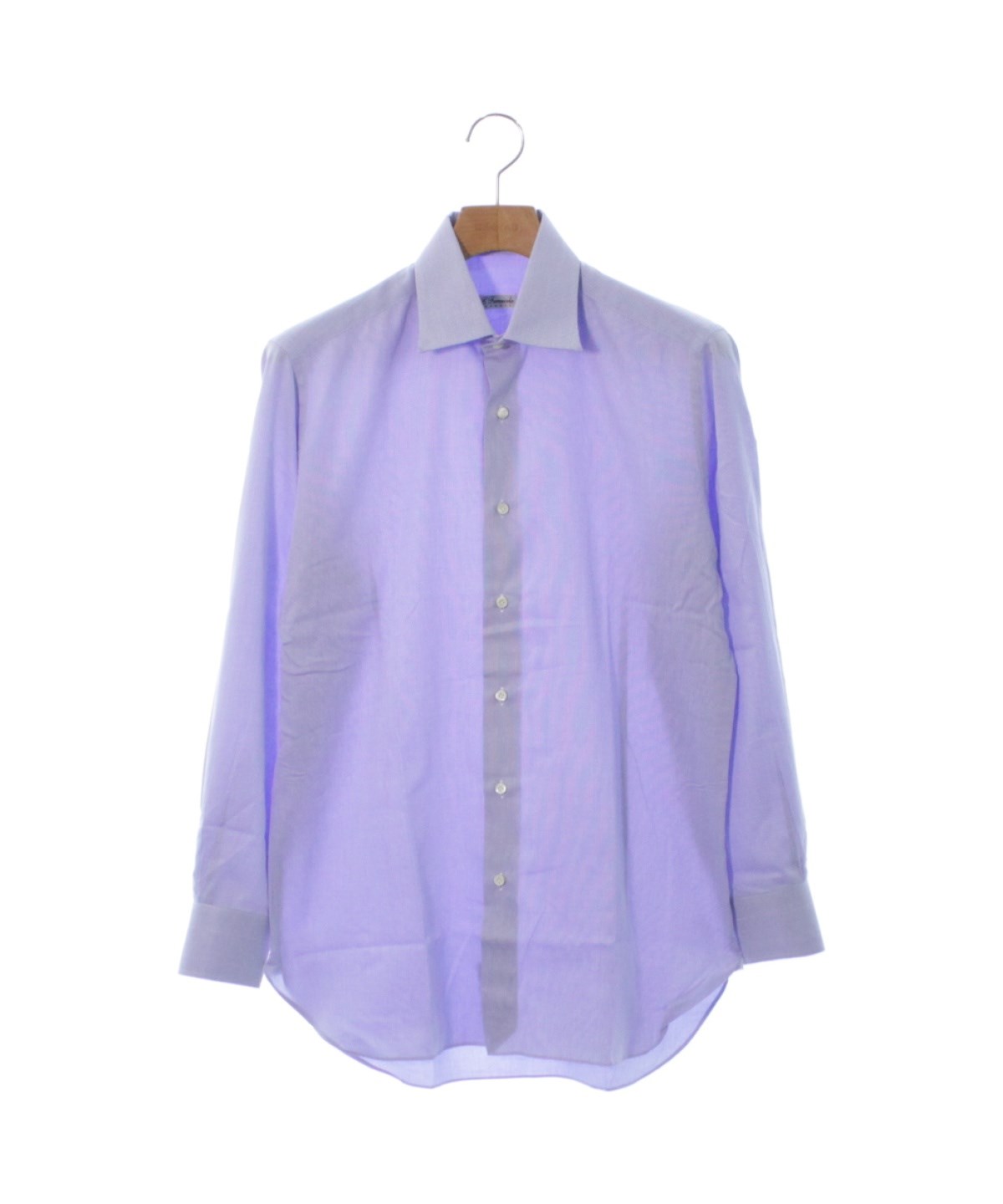 Errico Formicola（エリコフォルミコラ）ドレスシャツ 青 サイズ:39(M