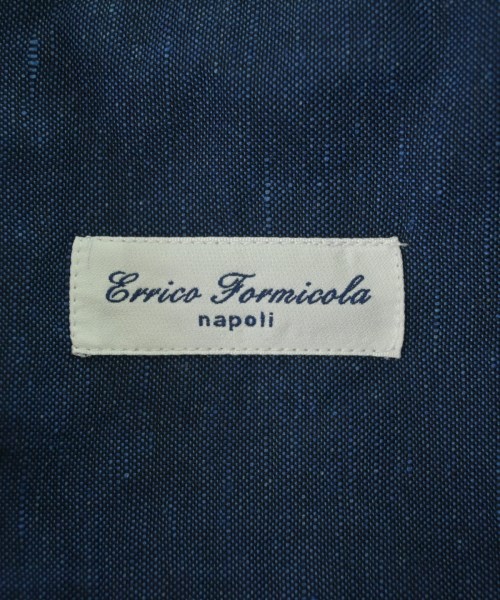 Errico Formicola（エリコフォルミコラ）カジュアルシャツ 青 サイズ:41(XL位) メンズ/2200622092027
