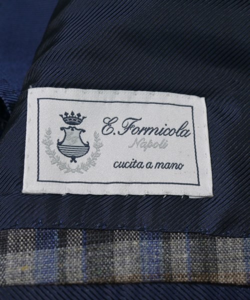 Errico Formicola（エリコフォルミコラ）テーラードジャケット グレー サイズ:48(L位) メンズ/2200637229357