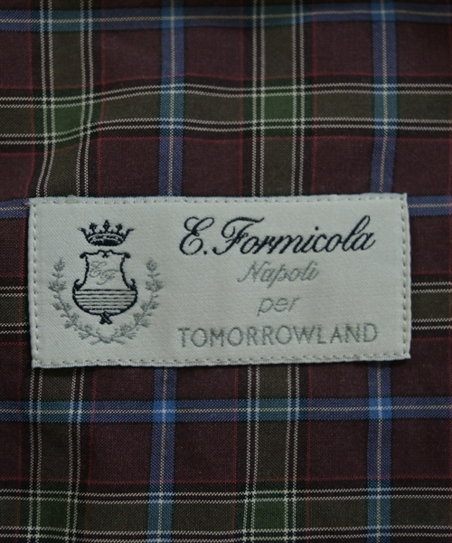 Errico Formicola（エリコフォルミコラ）カジュアルシャツ 紫 サイズ:S メンズ/2200637949019
