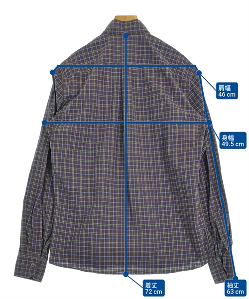 Errico Formicola（エリコフォルミコラ）カジュアルシャツ 紫 サイズ:S メンズ/2200637949019