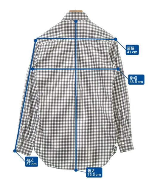 Errico Formicola（エリコフォルミコラ）カジュアルシャツ 白 サイズ:37(XS位) メンズ/2200644052016