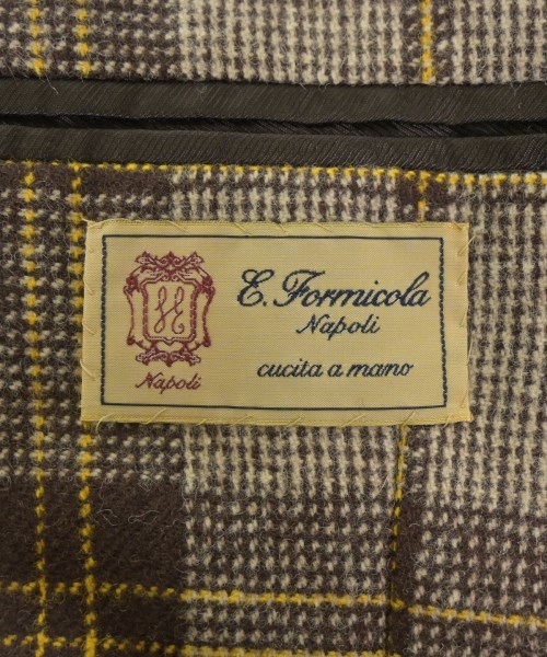 Errico Formicola（エリコフォルミコラ）テーラードジャケット 茶 サイズ:46(M位) メンズ/2200622106014