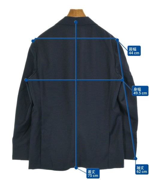 Errico Formicola（エリコフォルミコラ）テーラードジャケット 紺 サイズ:48(L位) メンズ/2200629602014