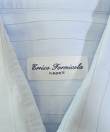 Errico Formicola（エリコフォルミコラ）カジュアルシャツ 青 サイズ:38(S位) メンズ/2200606707091