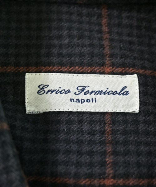 Errico Formicola（エリコフォルミコラ）カジュアルシャツ 紺 サイズ:S メンズ/2200612200067