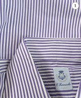 Errico Formicola（エリコフォルミコラ）ドレスシャツ 白 サイズ:40(L位) メンズ/2200620392082