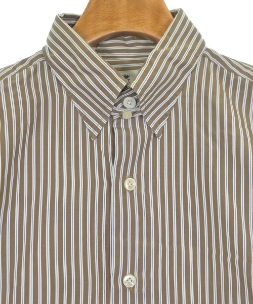 Errico Formicola（エリコフォルミコラ）カジュアルシャツ 茶 サイズ:38(S位) メンズ/2200620851138