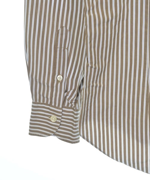 Errico Formicola（エリコフォルミコラ）カジュアルシャツ 茶 サイズ:38(S位) メンズ/2200620851138