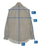 Errico Formicola（エリコフォルミコラ）カジュアルシャツ 茶 サイズ:38(S位) メンズ/2200620851138