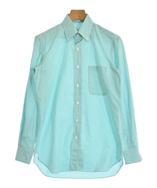 Errico Formicola(エリコフォルミコラ)カジュアルシャツ 緑 サイズ:15(S位)/2200677698021