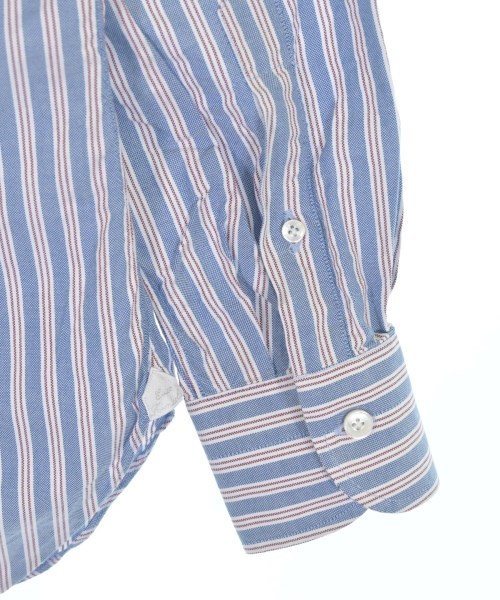 Errico Formicola（エリコフォルミコラ）ドレスシャツ 青 サイズ:43(XXL位) メンズ/2200679561026