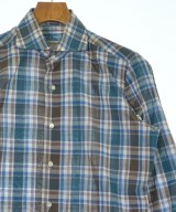 Errico Formicola（エリコフォルミコラ）カジュアルシャツ 茶 サイズ:15(S位) メンズ/2200646491202