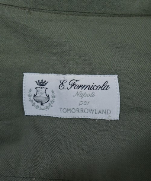 Errico Formicola（エリコフォルミコラ）ドレスシャツ 緑 サイズ:M メンズ/2200656735259