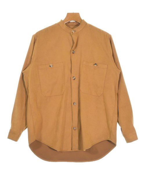 Errico Formicola(エリコフォルミコラ)カジュアルシャツ 茶 サイズ:S/2200658681028