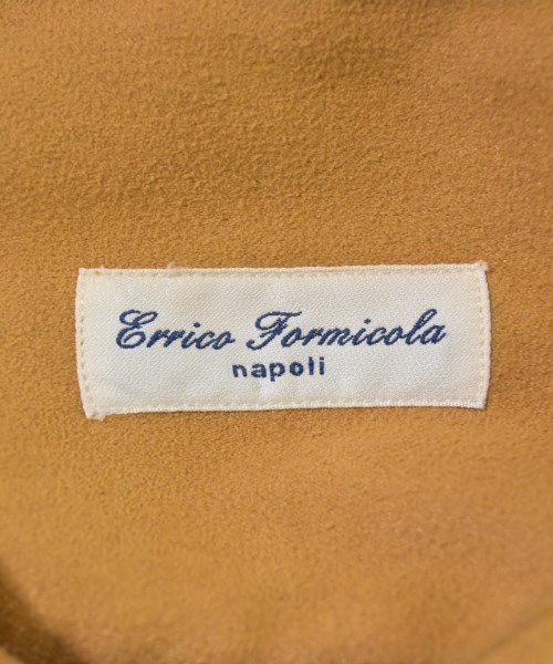 Errico Formicola（エリコフォルミコラ）カジュアルシャツ 茶 サイズ:S メンズ/2200658681028