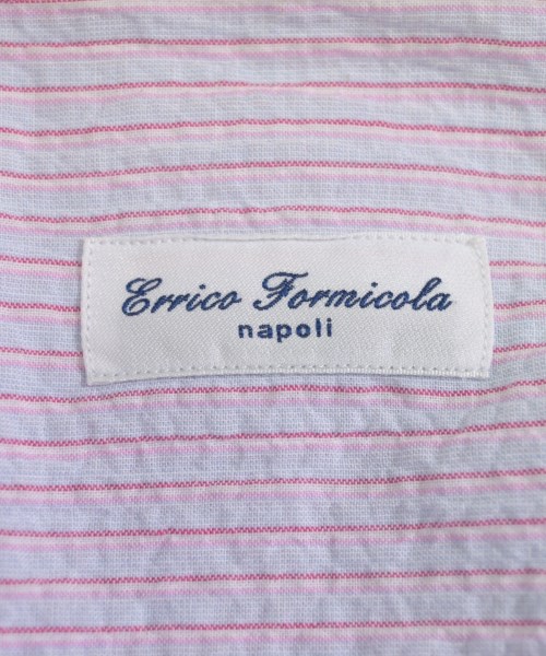 Errico Formicola（エリコフォルミコラ）カジュアルシャツ ピンク サイズ:L メンズ/2200710655059