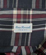 Errico Formicola（エリコフォルミコラ）カジュアルシャツ 紺 サイズ:15(S位) メンズ/2200639102054