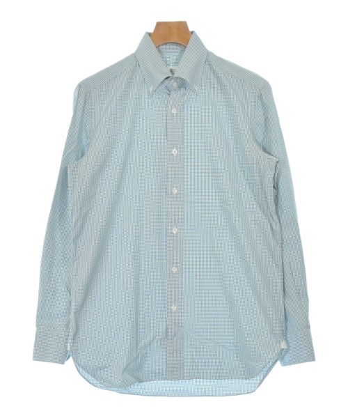 Errico Formicola(エリコフォルミコラ)カジュアルシャツ 緑 サイズ:15 1/2(M位)/2200651938013