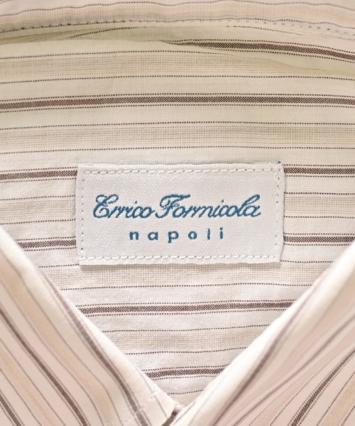 Errico Formicola（エリコフォルミコラ）カジュアルシャツ ベージュ サイズ:38(M位) メンズ/2200699290043