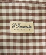Errico Formicola（エリコフォルミコラ）カジュアルシャツ 茶 サイズ:40(L位) メンズ/2200707352053