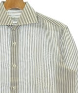 Errico Formicola（エリコフォルミコラ）ドレスシャツ 茶 サイズ:40(L位) メンズ/2200729290050