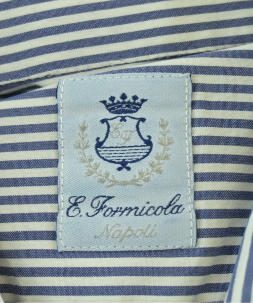 Errico Formicola（エリコフォルミコラ）ドレスシャツ 白 サイズ:40(L位) メンズ/2200729290081