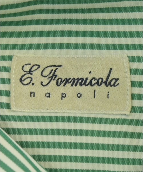 Errico Formicola（エリコフォルミコラ）ドレスシャツ 白 サイズ:40(L位) メンズ/2200729290104