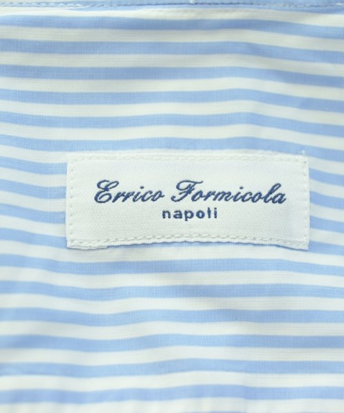 Errico Formicola（エリコフォルミコラ）カジュアルシャツ 青 サイズ:15(S位) メンズ/2200684990279