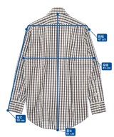 GIEVES&HAWKES（ギーブス＆ホークス）カジュアルシャツ 茶 サイズ:39(M位) メンズ/2200619220136