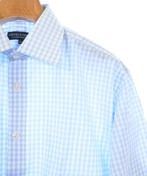 GIEVES&HAWKES（ギーブス＆ホークス）カジュアルシャツ 青 サイズ:39(M位) メンズ/2200619220143
