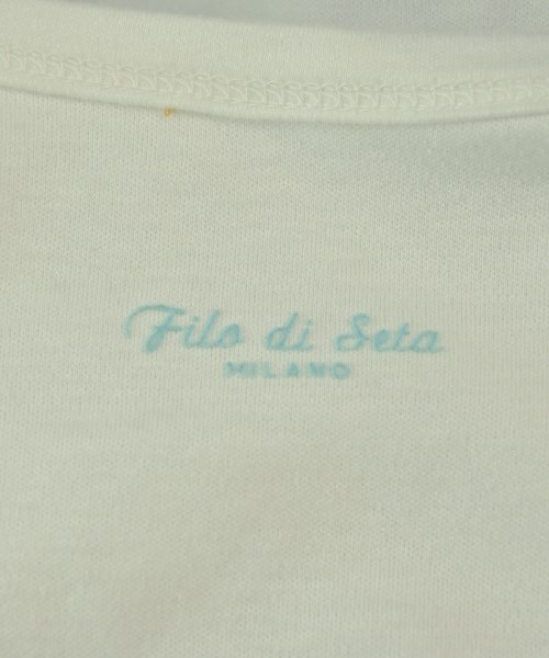 Filo di Seta（フィロディセタ）Tシャツ・カットソー 白 サイズ:40(M位) レディース/2200696428029