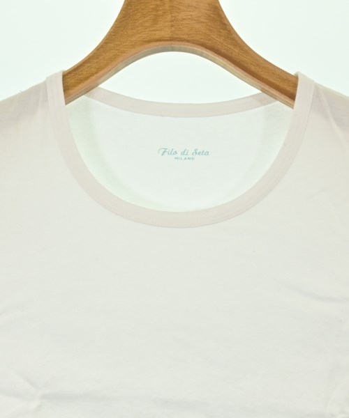 Filo di Seta（フィロディセタ）Tシャツ・カットソー 白 サイズ:40(M位) レディース/2200696428029
