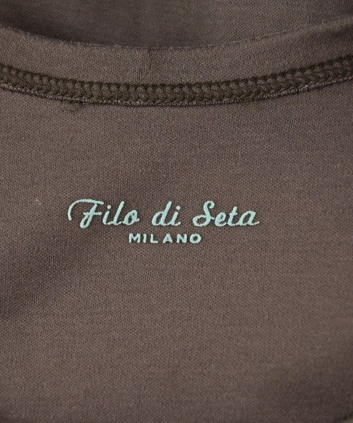 Filo di Seta（フィロディセタ）Tシャツ・カットソー 茶 サイズ:40(M位) レディース/2200696428036