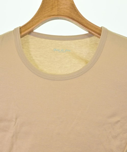 Filo di Seta（フィロディセタ）Tシャツ・カットソー ベージュ サイズ:40(M位) レディース/2200696428067