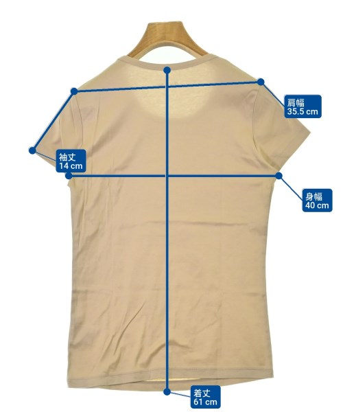 Filo di Seta（フィロディセタ）Tシャツ・カットソー ベージュ サイズ:40(M位) レディース/2200696428067