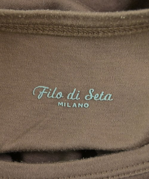 Filo di Seta（フィロディセタ）Tシャツ・カットソー 茶 サイズ:40(M位) レディース/2200696428074