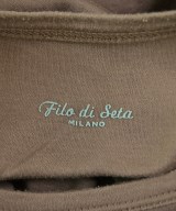 Filo di Seta（フィロディセタ）Tシャツ・カットソー 茶 サイズ:40(M位) レディース/2200696428074