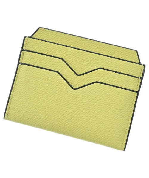 Valextra（バレクストラ）カードケース 黄 サイズ:- レディース/2200609819142