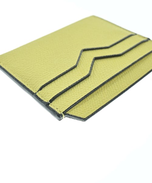 Valextra（バレクストラ）カードケース 黄 サイズ:- レディース/2200609819142