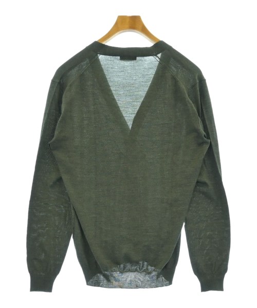 CESARE ATTOLINI（チェザレアットリーニ）カーディガン 緑 サイズ:48(L位) メンズ/2200619325268