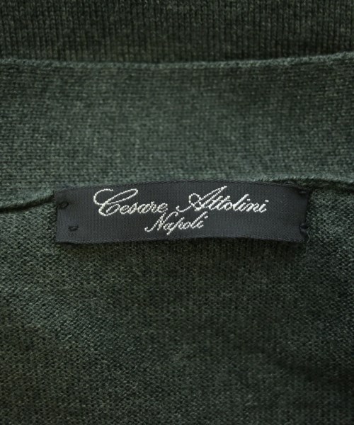 CESARE ATTOLINI（チェザレアットリーニ）カーディガン 緑 サイズ:48(L位) メンズ/2200619325268