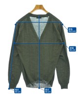 CESARE ATTOLINI（チェザレアットリーニ）カーディガン 緑 サイズ:48(L位) メンズ/2200619325268