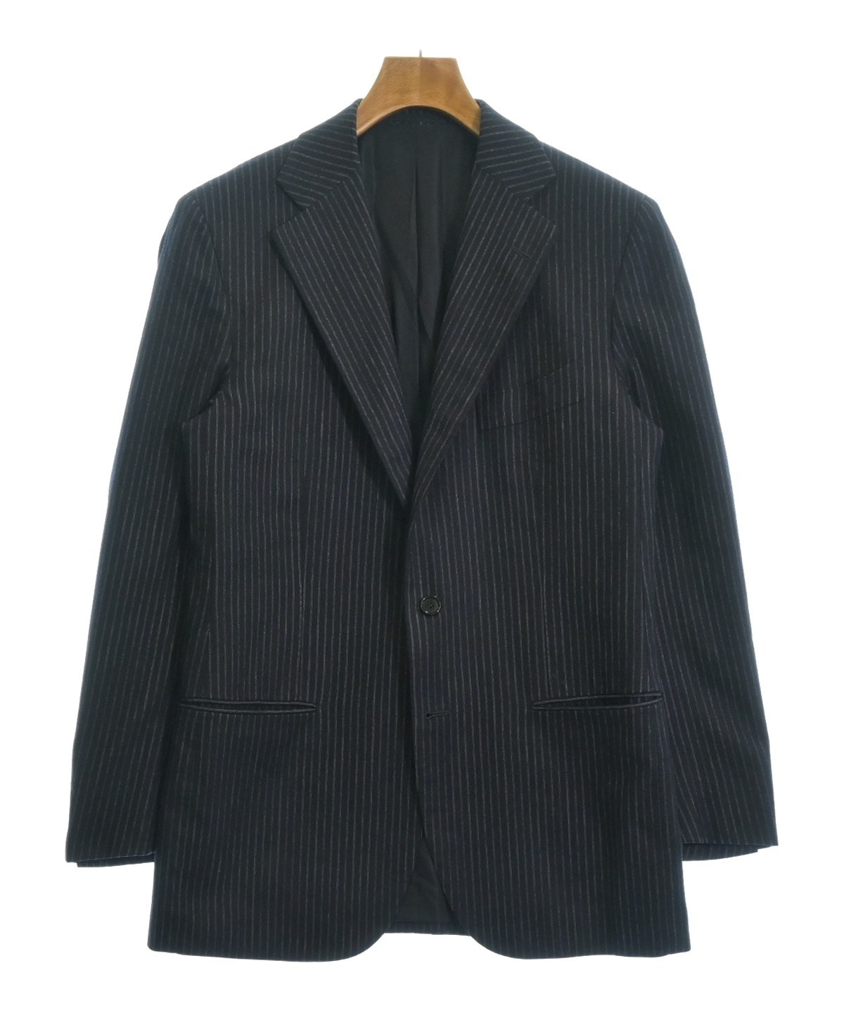 最終値下げ チェザーレアットリーニ ウール ネイビージャケット 46